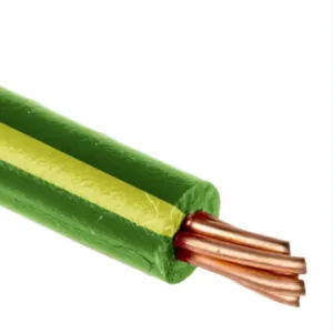 Thw Green/Yellow Grounding Wire - Earth Cable (10-70 mm&sup2;) - Heat & Moisture Resistant