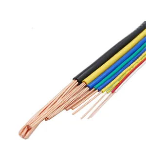 Flame Retardant Cable ZR-BV ZR-BVR 450 750V Electrical Wire Building