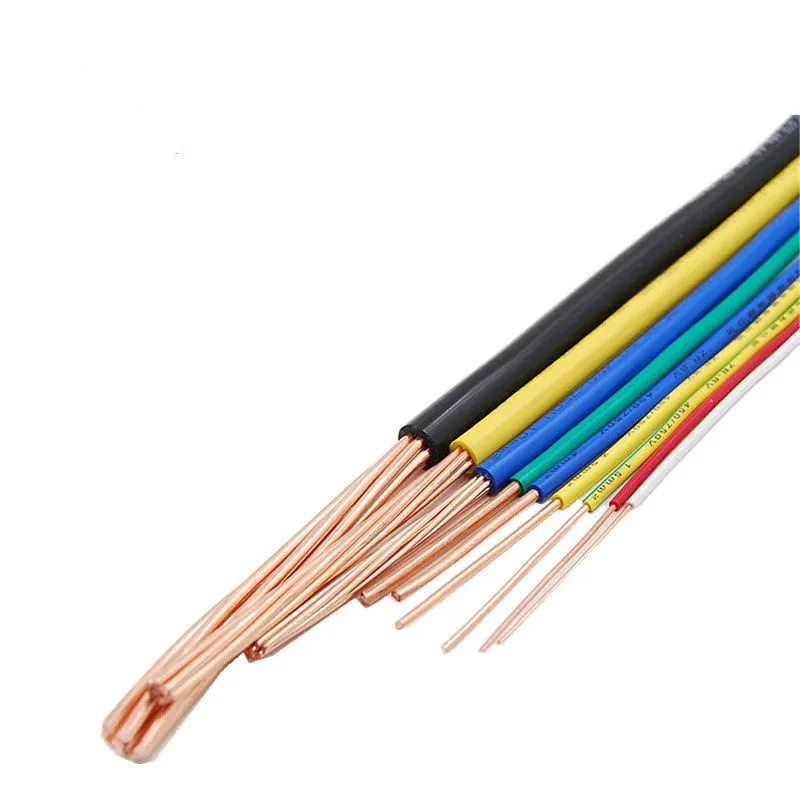 Flame Retardant Cable ZR-BV ZR-BVR 450 750V Electrical Wire Building