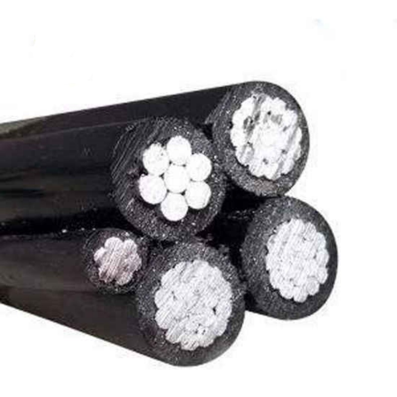 ABC Aerial Bundled Cable 0.6/1kV - 3x95mm&sup2; + 1x50mm&sup2;, AAAC Conductor, XLPE Insulated