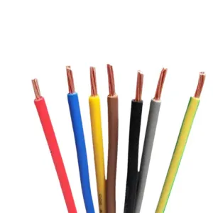 Thhn Building Wire 12 AWG Stranded Copper Cable - 600V, PVC Nylon Insulation (Sold by Foot/Roll)