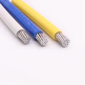 Flexible Stranded Copper Electrical Wire Round Earthing with Transparent PVC Jacket for Grounding and Heating Applications