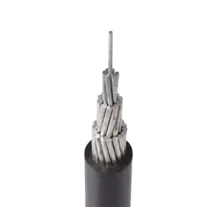 0.6/1kV ABC Aerial Bundled Cable with PE/PVC Jacket, Aluminum Conductor, XLPE Insulated, For Overhead Power Distribution & Street Lighting