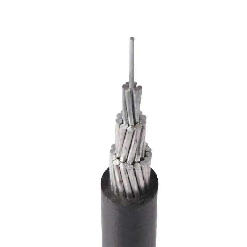 0.6/1kV ABC Aerial Bundled Cable with PE/PVC Jacket, Aluminum Conductor, XLPE Insulated, For Overhead Power Distribution & Street Lighting