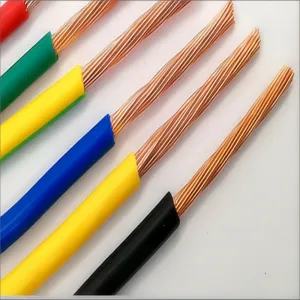 Flexible Electrical Wire Stranded Copper Cable Bvr 1/1.5/2.5 mm&sup2; , PVC Insulated for House Wiring, Appliance, 450/750V