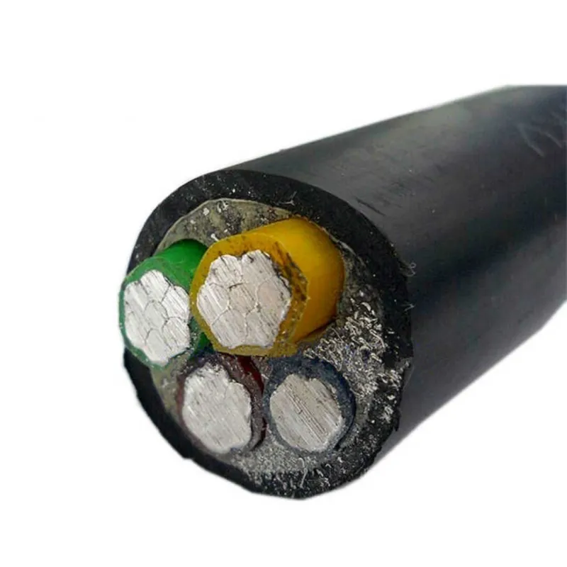 Nayy-J Se 0.6/1 Kv Aluminum Underground Cable for Solar Farms 4X95 4X150 4X240 mm2 Alu Electric Cable Core Power Cables