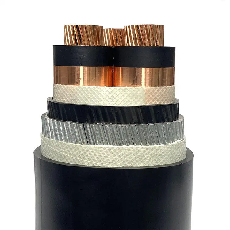 YJV Multicore XLPE 0.6/1KV Underground Power Cable 25mm 3Core 3C 3x16 6mm 4Core 50mm 70mm 185mm 240mm STA/SWA Cable Cable