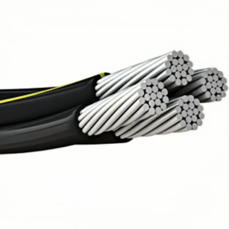 0.6/1kV 4 Core ABC Aerial Bundled Cable, Aluminum Conductor, 4x95 mm&sup2;, XLPE Insulated