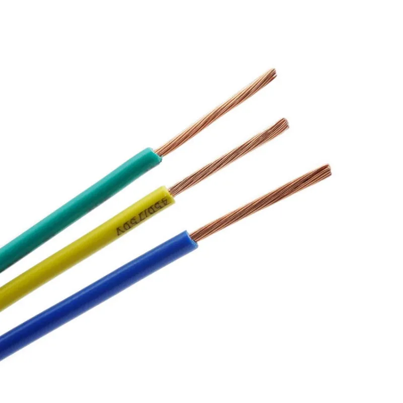 Best Quality 4/0awg 1/0 30mm2 150mm THHN/THWNM Green Ground Aluminum Wires PVC Insulated Stranded Conductor for Heating 600V