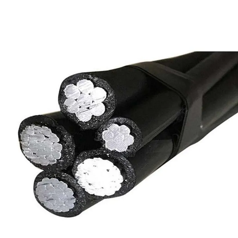 1 - Aeks Aerial Bunched XLPE Aluminum Cables 2X10 Sqmm, 2X16mm2 ABC Cable