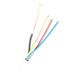 H07V-U H07V-R IEC Cable 1.5/2.5/4/6 mm&sup2; Solid/Stranded Copper Wire 450/750V for Fixed Electrical Installation