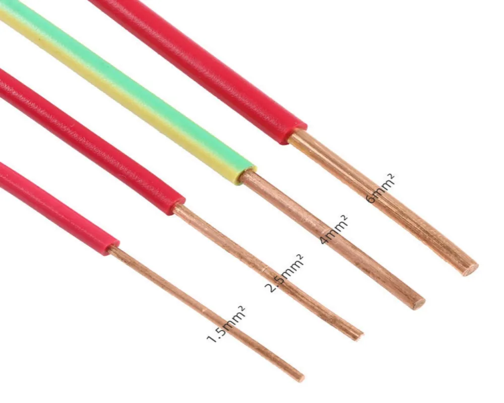 12/10/8/6 AWG Thhn Solid Copper Wire 600V Flame Retardant PVC
