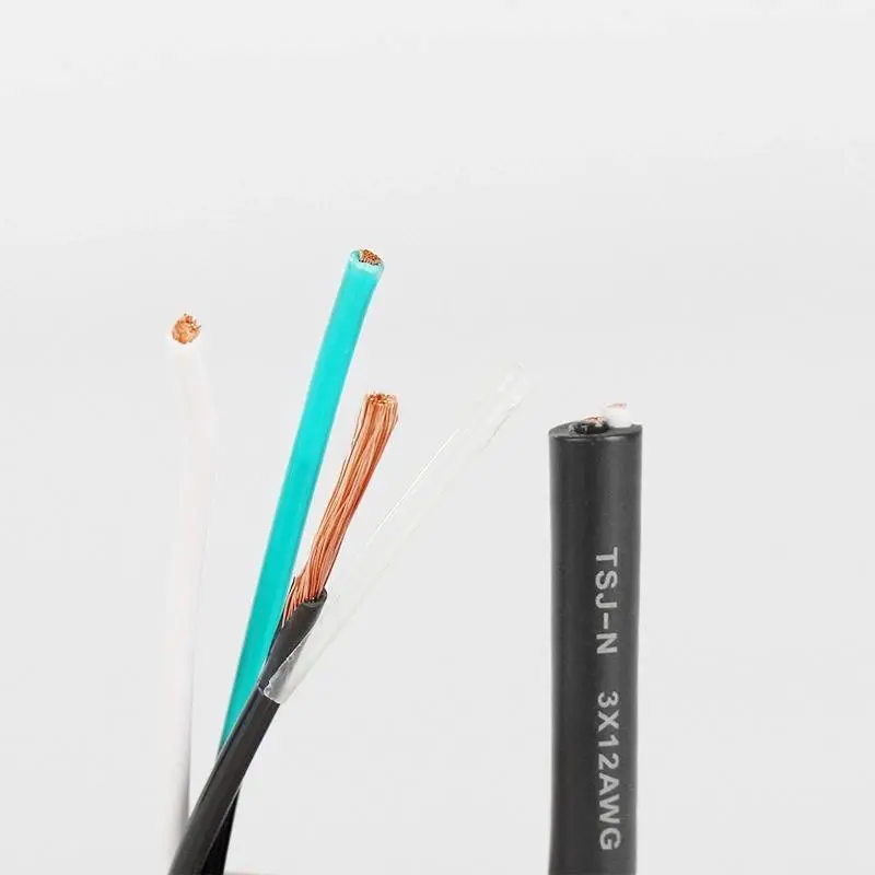 #1/0 2/0 3/0 4/0 AWG for Powerflex Copper Construction Electrical Wires THHN THWN-2 Stranded Cable PVC Insulation 600V for Heati