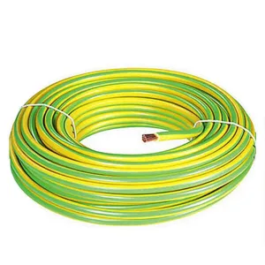 70-150mm&sup2; Green/Yellow PVC Ground Cable - Stranded Copper, IEC 60227, for Earthing & Heating Systems