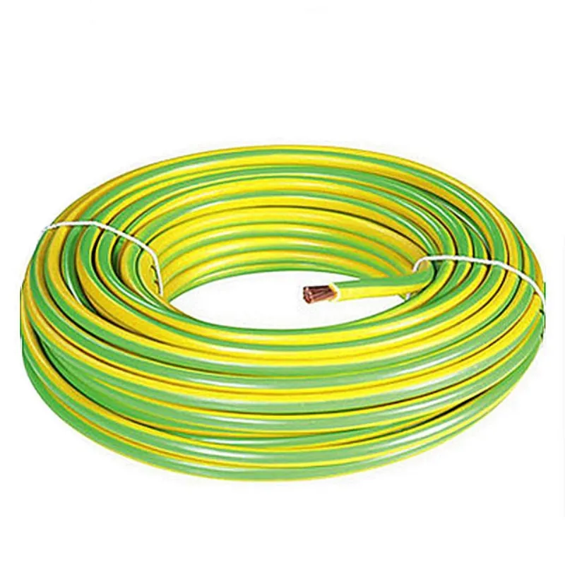 70-150mm&sup2; Green/Yellow PVC Ground Cable - Stranded Copper, IEC 60227, for Earthing & Heating Systems