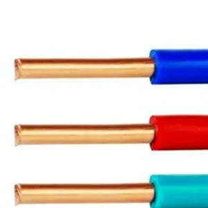 BV Cable 1.5mm&sup2; Single Core Solid Copper Wire for Household Wiring, Flame Retardant PVC Insulation