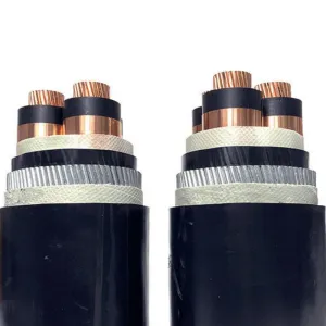 Armoured 4+1 5 Core 25mm2 35mm2 50mm2 Xlpe Cable PVC Insulated Electrical Copper CE Standard YJY YJV22 YJV32 Power Cable