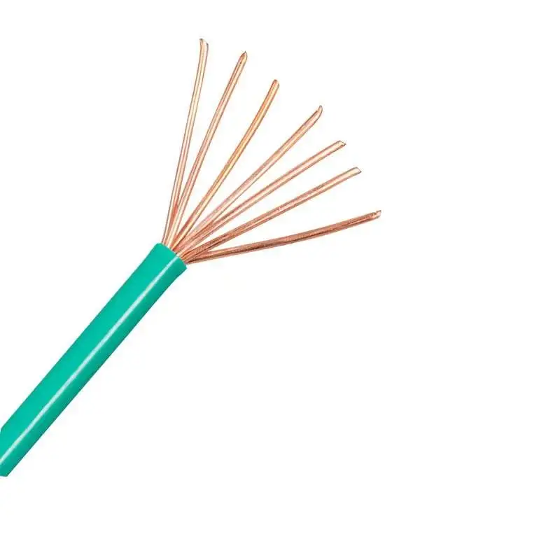High Quality BVR Copper Flexible Wire, 450/750V, PVC Insulation, Building Electrical Cable