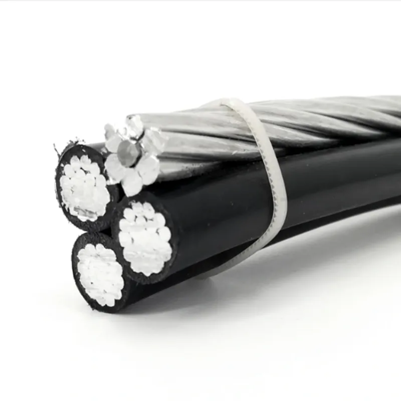 Low Voltage ABC Cable, 4 Core, Aluminum Conductor, XLPE Insulated, 10/16/35/50/70 mm&sup2;