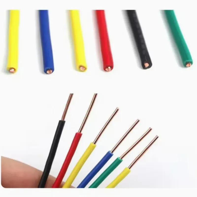 BV Electrical Wire 2.5mm&sup2; Solid Copper Core - PVC Insulated Hard Cable for Household Wiring (450/750V)