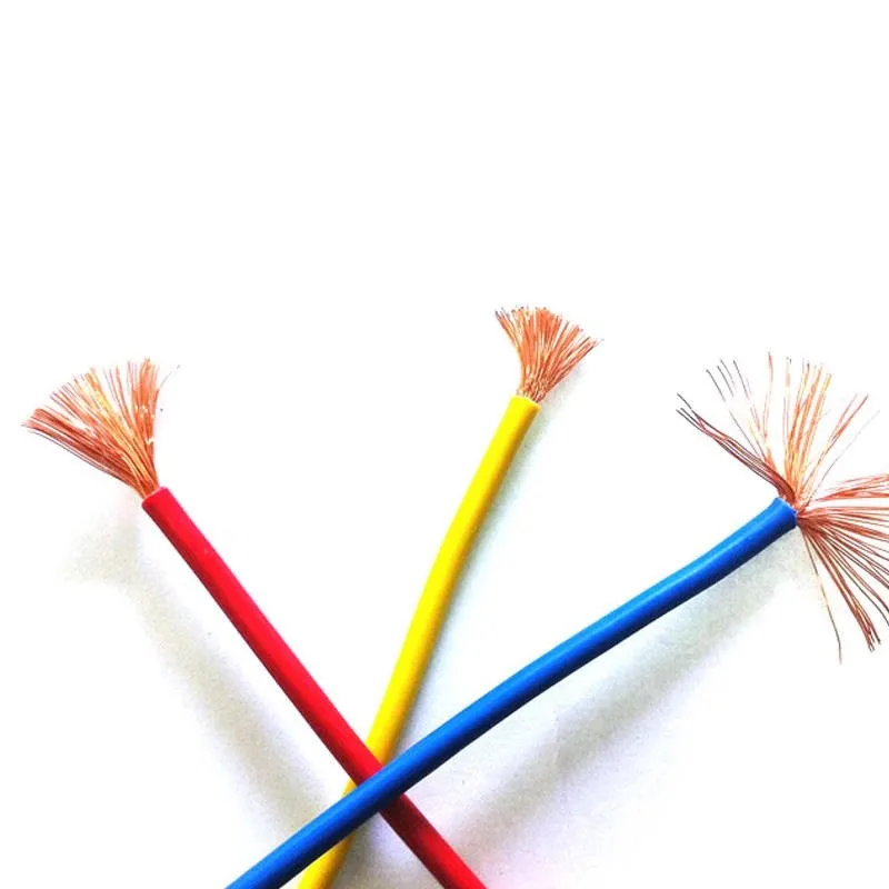 Zc-Bvr 2.5-10mm&sup2; Stranded Copper Conductor Cable 450/750V PVC Insulated Single Core Wire for Home and Building Electrical Applications