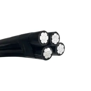 Quadruplex Aluminum Service Drop Cable 4/0-4/0-4/0-2/0