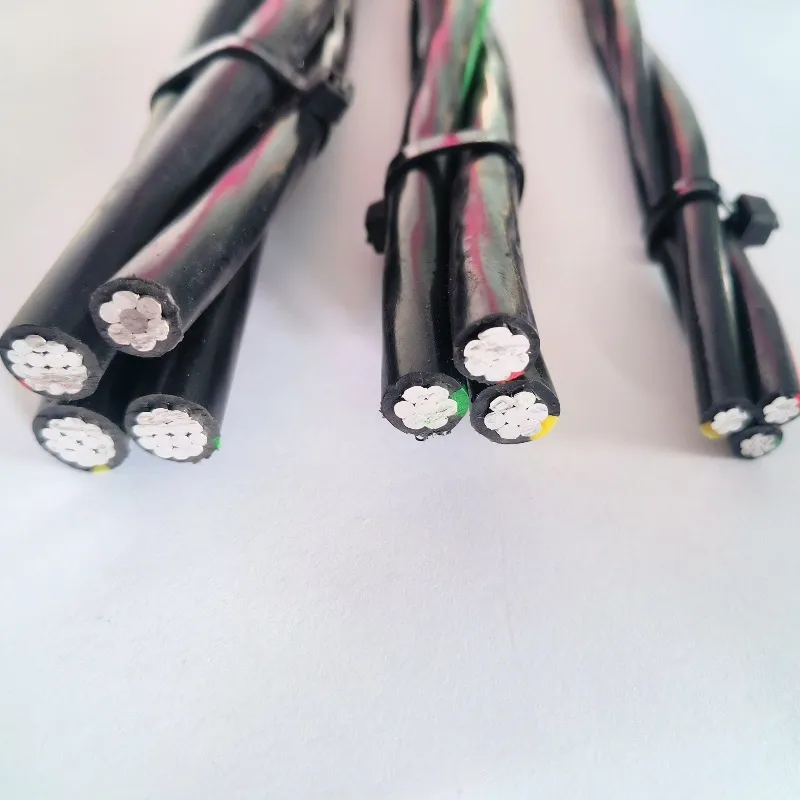 Aerial Bundled ABC Power Cable 4 Core 16mm&sup2; XLPE Insulated Aluminum Overhead Cable