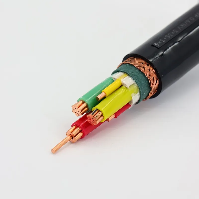 Cable Low Voltage 4 Core 25mm 35mm 50mm 95mm2 120mm PVC/XLPE Insulated Copper Steel Wire Armored Power Electric Cable