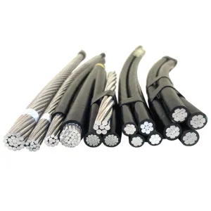 ABC Cable, 0.6/1kv, 3X95mm&sup2; Phase + 1X95mm&sup2; Neutral + 1X25mm&sup2; Messenger, Aluminum/XLPE
