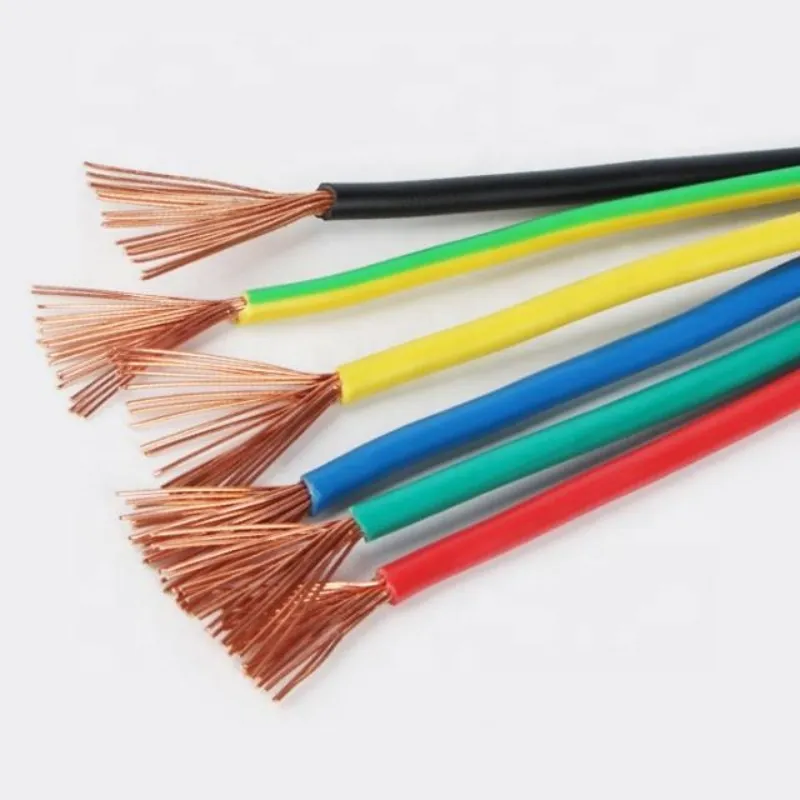 High Quality Household Wire PVC Single Core Wire Hard Conductor Lighting Power Cable Non-sheathed Cable Home 450/750V BVR 4mm