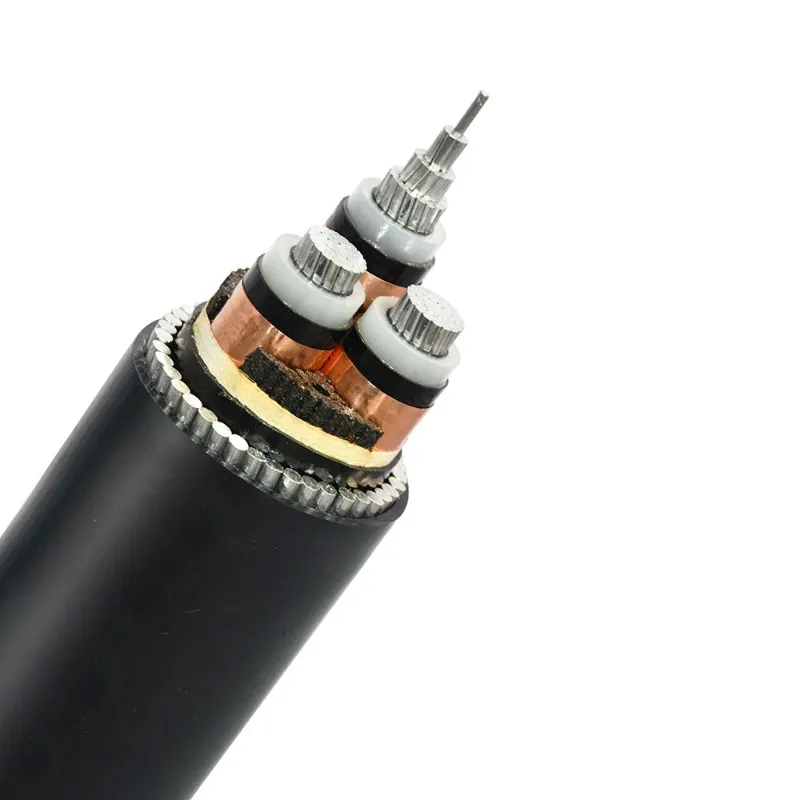 33kv High Voltage 16mm 25mm 50mm2 50mm 70 mm 90mm 95mm 100mm 150mm 400mm2 Armoured XLPE PVC Aluminium Electric Cable Price