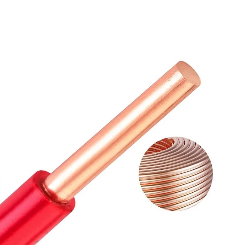H05V-U H07V-U Single Core Solid Copper Cable 70&deg; C PVC Insulated Electrical Wire for Building & Industrial Use Factory Direct