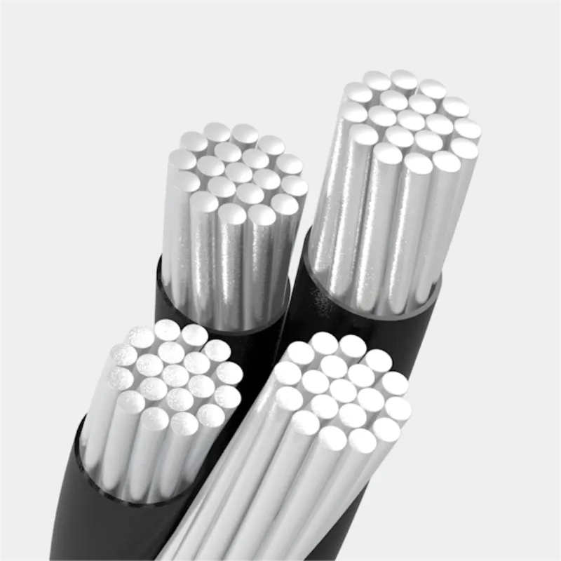 0.6/1kv ABC 4X25mm&sup2;, 4X35mm&sup2;, 4X50mm&sup2;, 4X70mm&sup2;, 4X95mm&sup2; - XLPE Insulated Aluminum Aerial Bundled Cable
