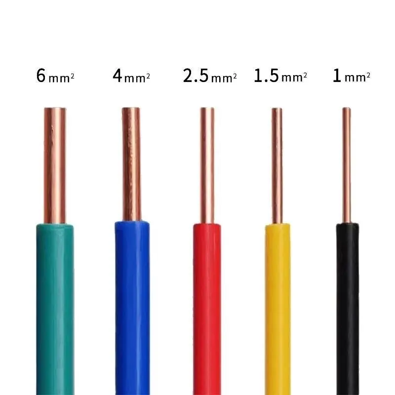 H07V-U/R 450/750V PVC Single Core Cable 2.5-70mm&sup2; for Building Wiring