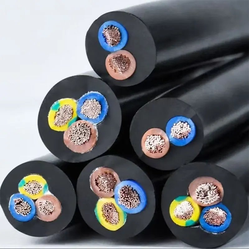 70mm Cable H07rn-F 3 Core 1.5mm2 2.5mm2 Type Flexible Rubber Cable 70 Sq mm Flex Cable