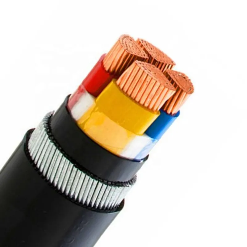 Power Cable 4c 240 25mm&sup2; 250mm&sup2; 300mm&sup2; 0.6/1kv Multi Size Copper Core XLPE Insulated Steel Wire Armoured Power Cable