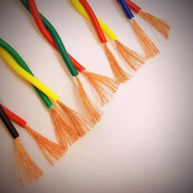 Customized Colorful 2*0.5 2*0.75 2*1.0 2*1.5 2*2.0 2*2.5 Zr-Rvs Nh-Rvs Two Cores Lsoh 1.5mm Twisted Pair Cable