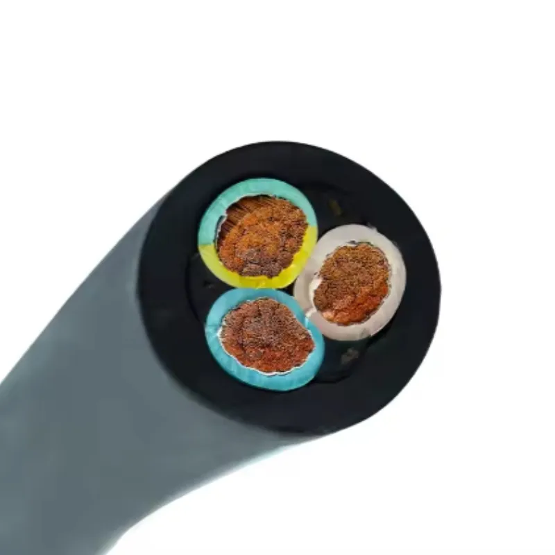 Wires Flexible Cable 3X12 3X10 4X10 4X8 10/5 10/10 2AWG 600V Soow Rubber Portable Reeling Power Cable Cable Extension Cord