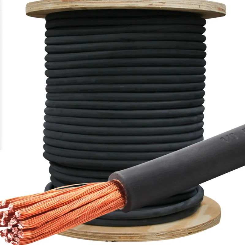 Flexible Welding Electrical Cable 2.5mm to 16mm - Elastomer Rubber Insulation, Low Smoke