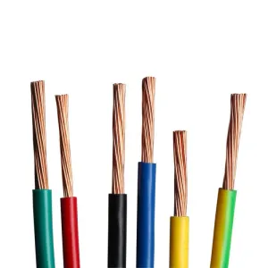 H05V-K H07V-K Single Core Copper Cable 1mm 1.5mm 2.5mm PVC Insulated Electrical Wire for House Building Wire