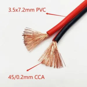 Wholesale Speaker Cable 2 Core Audio Speaker Cable Wire Flat Electric Cable