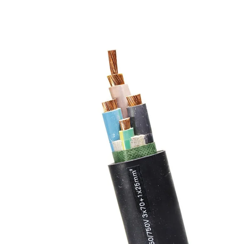 Ycw 2 3 4 5 Core Cable 1mm 1.5mm 2.5mm 4mm 16mm 50mm Heavy-Duty Rubber Sheathed Flexible Copper Power Cable Low Voltage Cables