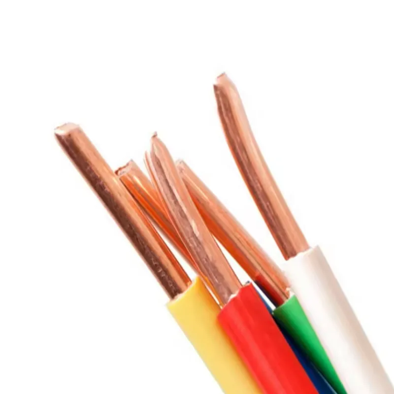 BV 1 Core Solid Cable 450/750V 1mm&sup2;-16mm&sup2; PVC Insulated Copper Wire for Home Building Wiring