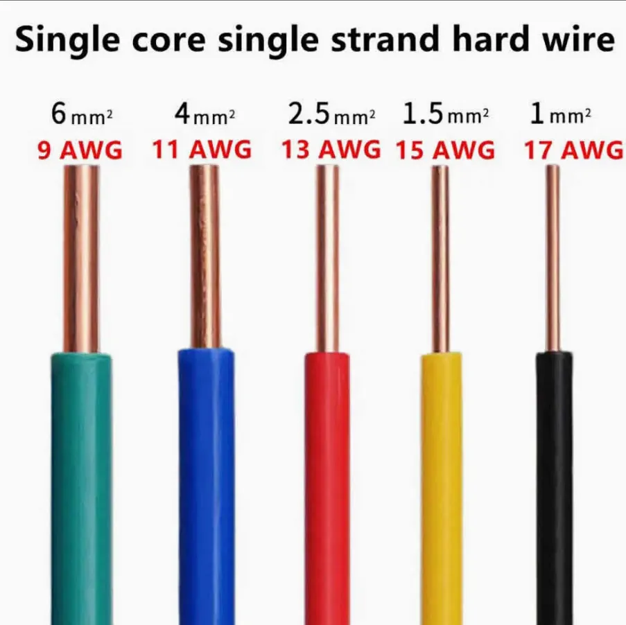 Hook up Copper Wire Home Appliances PVC 300V Flame Resistant Copper-Wire