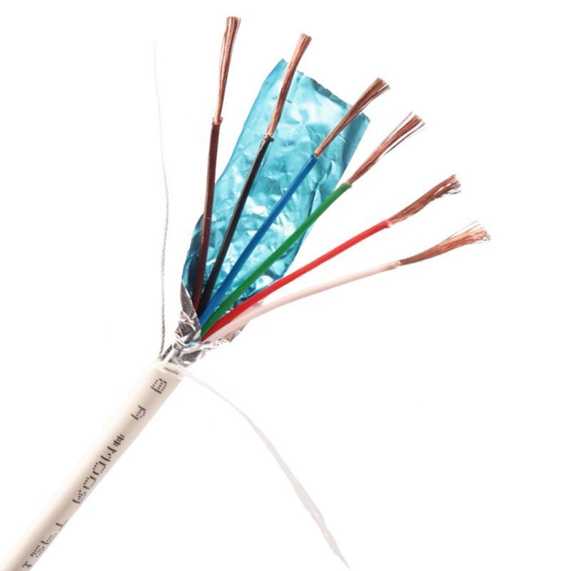 22AWG 6core Multicore Unscreened UK Alarm Cable Signal Cable for Alarm System Alarm Control Cable Unscreened Multicore Control Cable