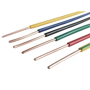 4mm&sup2; Single Core Copper Cable - PVC Insulated Electrical Wire for House and Building Wiring 450/750V CE & RoHS Certified