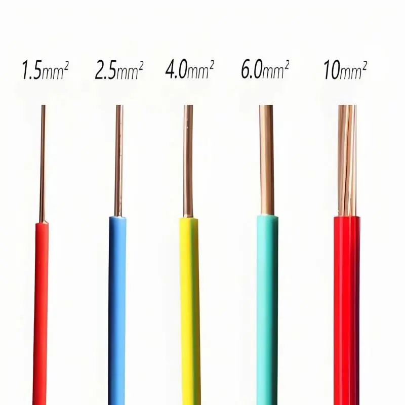 1mm 1.5mm 2.5mm 4mm 6mm 10mm 300/500V Copper Electric Wires Cables Electrical Cable Wire Prices