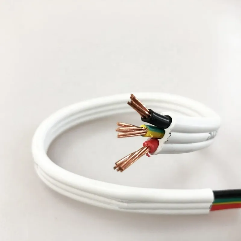 Twin and Earth Cable 2.5mm&sup2; 300/500V Flat PVC Sheathed Copper Cable for House Wiring