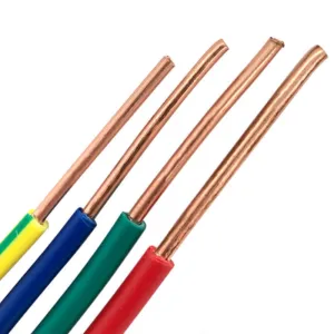 PVC Insulated Electrical Cable 1.5mm&sup2; 2.5mm&sup2; 4mm&sup2; 6mm&sup2; 16mm&sup2; Copper Conductor for House Construction Wiring