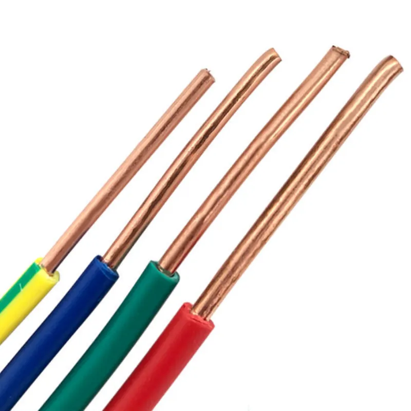 PVC Insulated Electrical Cable 1.5mm&sup2; 2.5mm&sup2; 4mm&sup2; 6mm&sup2; 16mm&sup2; Copper Conductor for House Construction Wiring